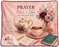 Prayer Time and Tea blanket